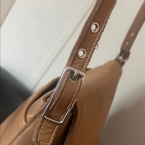 Tan Leather Shoulder Bag - Picture 3 of 14